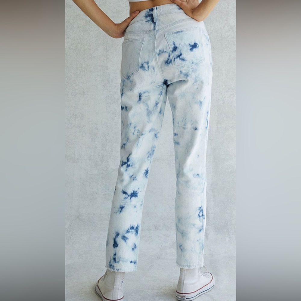 PACSUN 'HAZY TIE DYE MOM JEAN' SIZE 24 NWT - Picture 2 of 7
